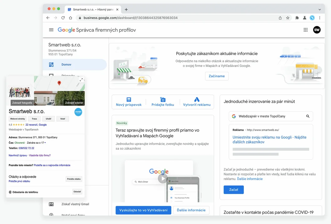 Google My Business Profil Google My Business Profil